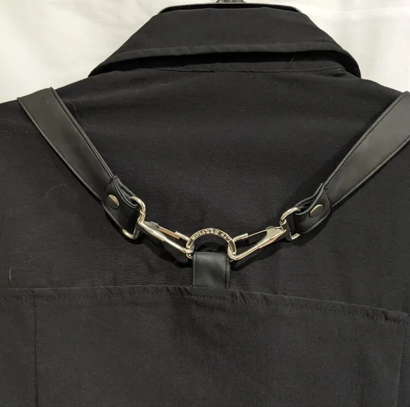 Lip Service Gangsta Pranksta Shirt Long Sleeve Button Down, Gothic Punk, Size M - Picture 5 of 7